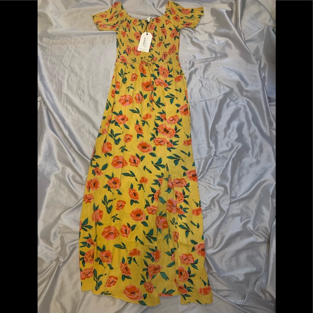 Brand new nasty gal flower dress size 4